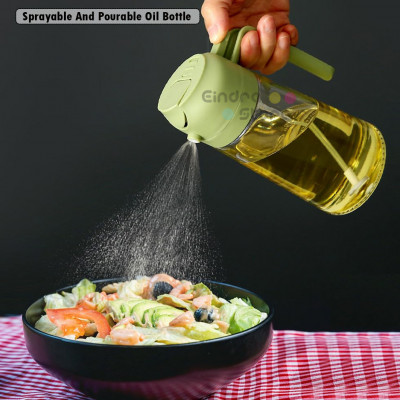 Sprayable And Pourable Oil Bottle